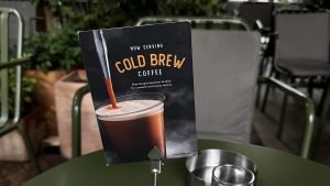 Picture of Cold Brew table cards from Mulliri Gourmet in 2023